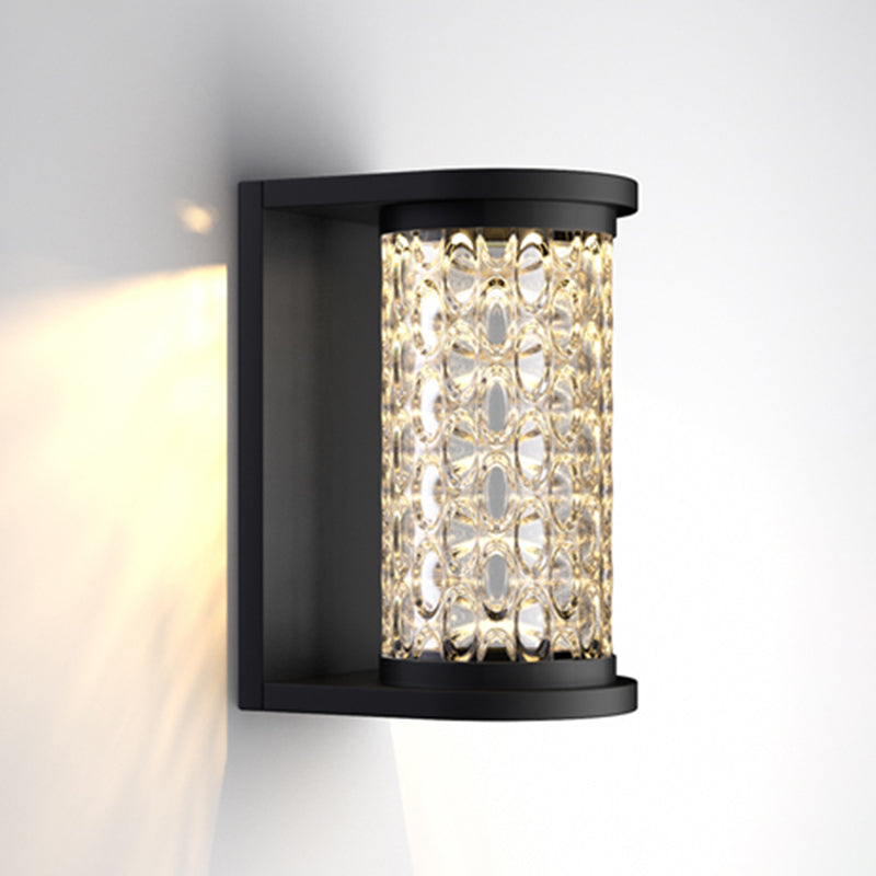 Modernism Wall Sconce Waterproof Sconce Light Fixture for Courtyard