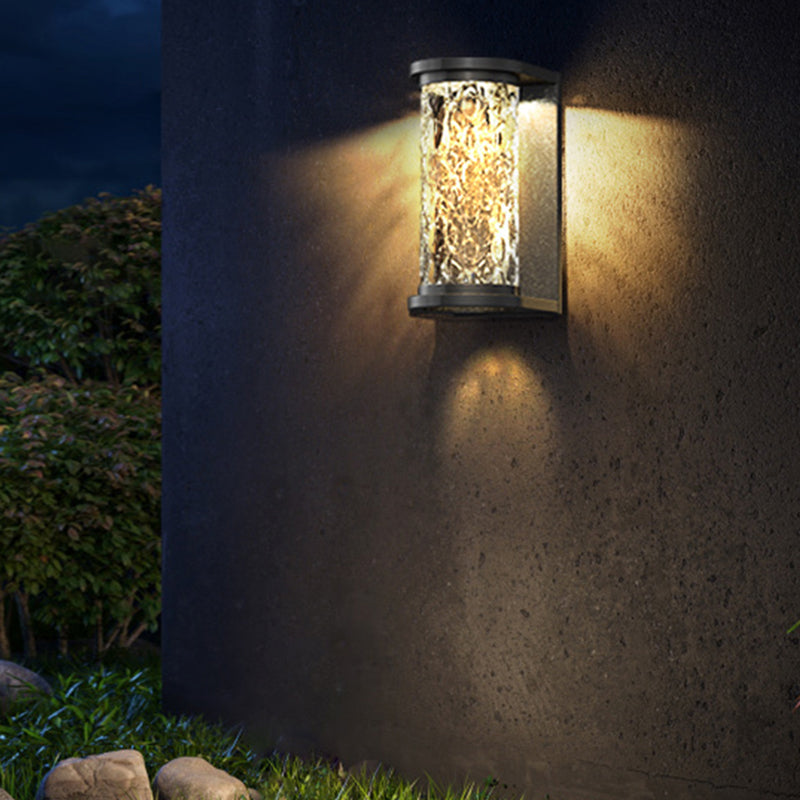 Modernism Wall Sconce Waterproof Sconce Light Fixture for Courtyard