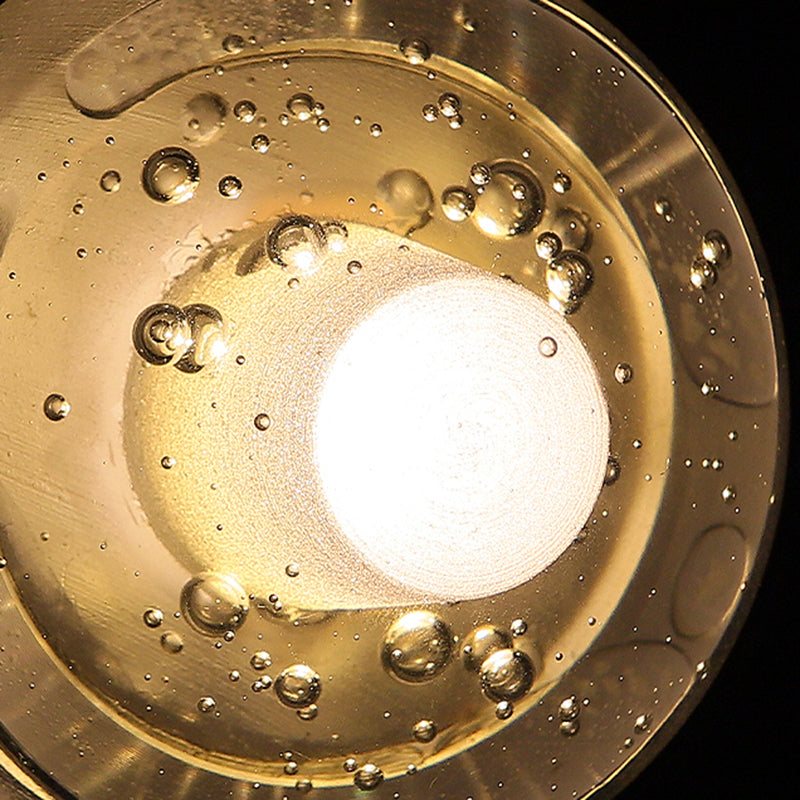 Simple Round Wall Sconce Waterproof LED Sconce Light Fixture for Courtyard