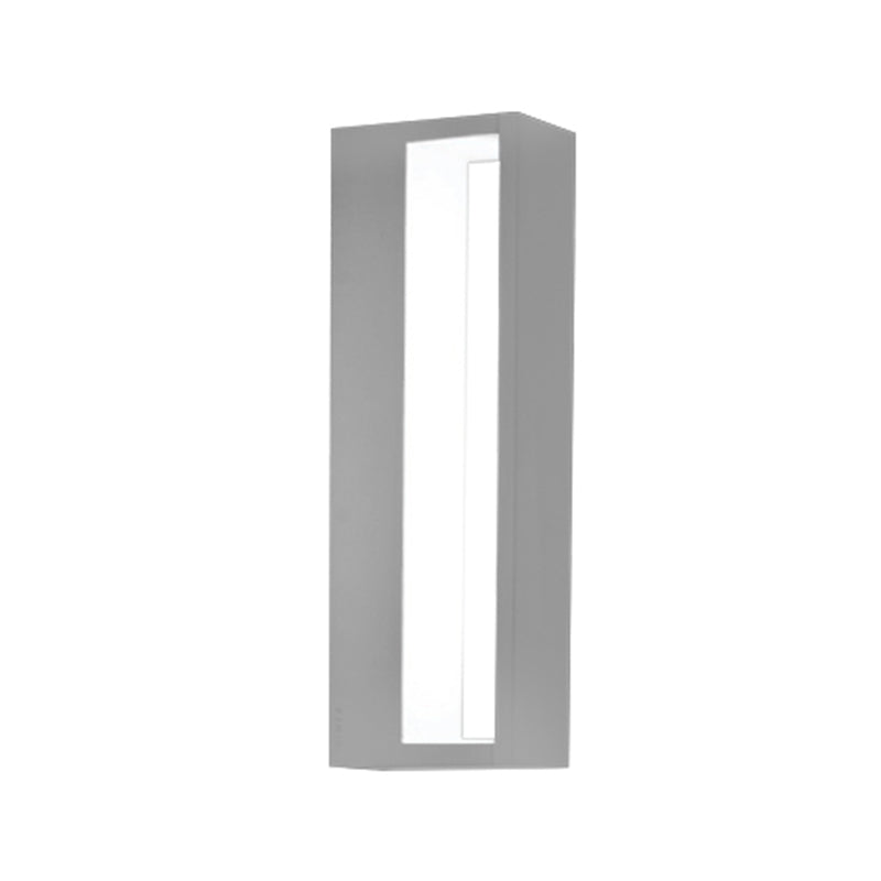 Minimalism Wall Sconce Metal Outdoor Sconce Light Fixture for Courtyard