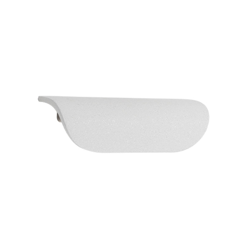 Modernism Wall Sconce Curved Outdoor Sconce Light Fixture for Courtyard