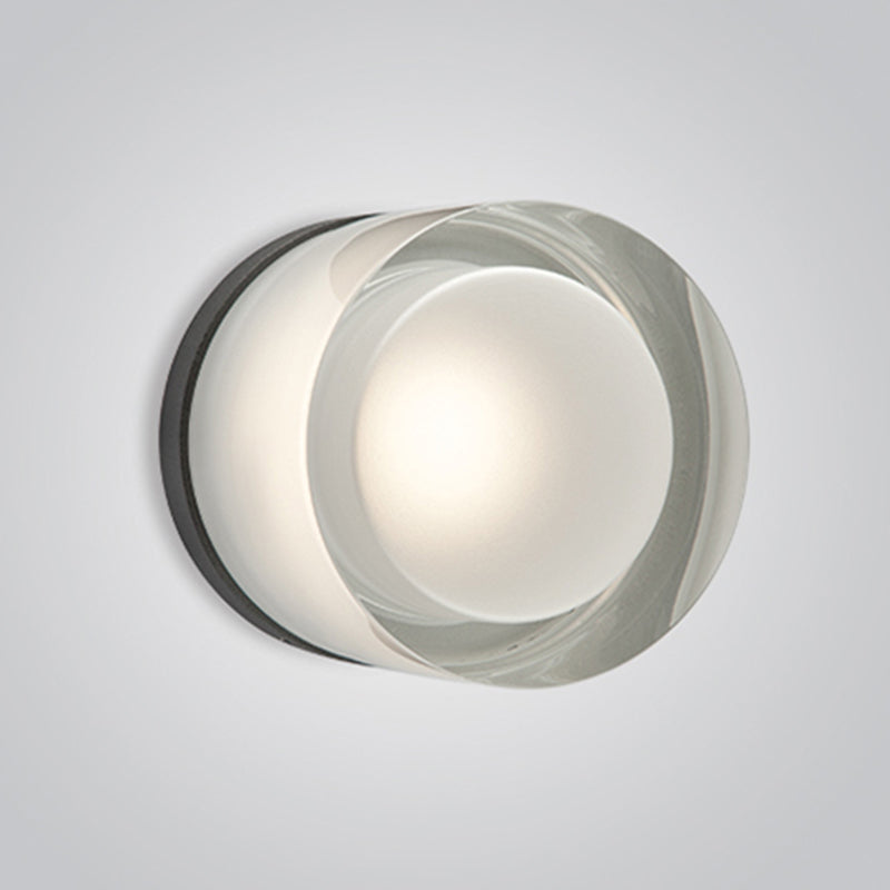 Simple Wall Sconce Waterproof LED Sconce Light Fixture with Glass