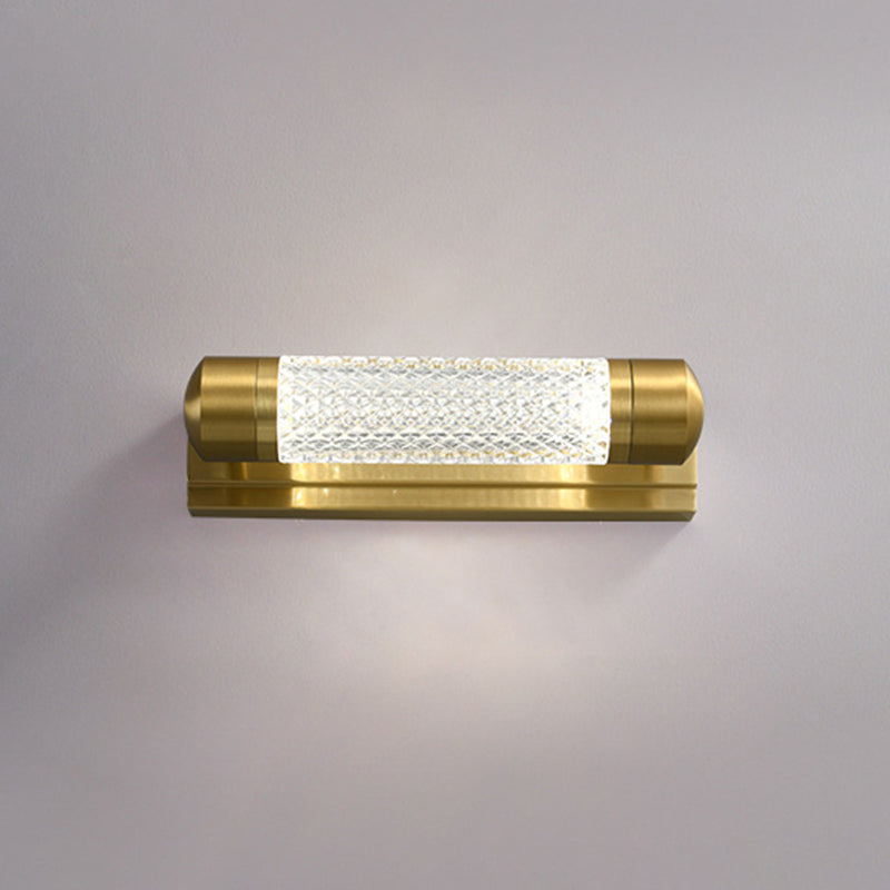 Modern Unique Shape Wall Mounted Light Metal Wall Sconce for Bathroom