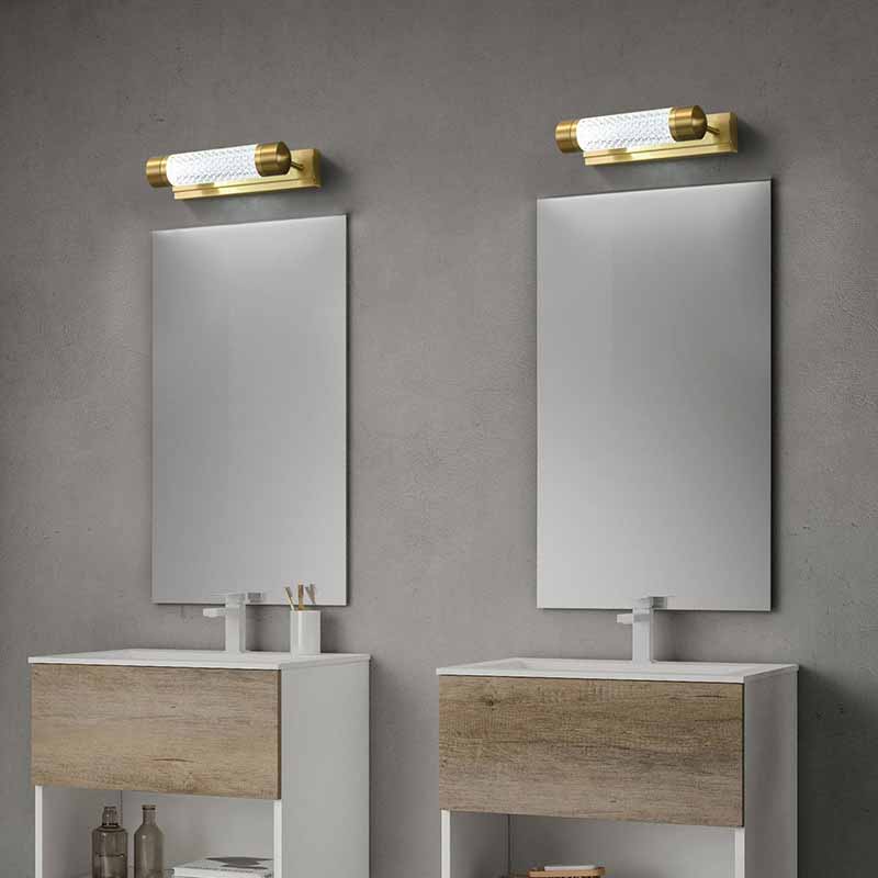 Modern Unique Shape Wall Mounted Light Metal Wall Sconce for Bathroom