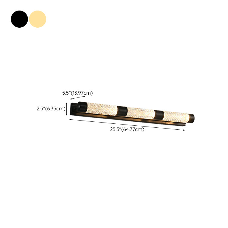 Modern Unique Shape Wall Mounted Light Metal Wall Sconce for Bathroom