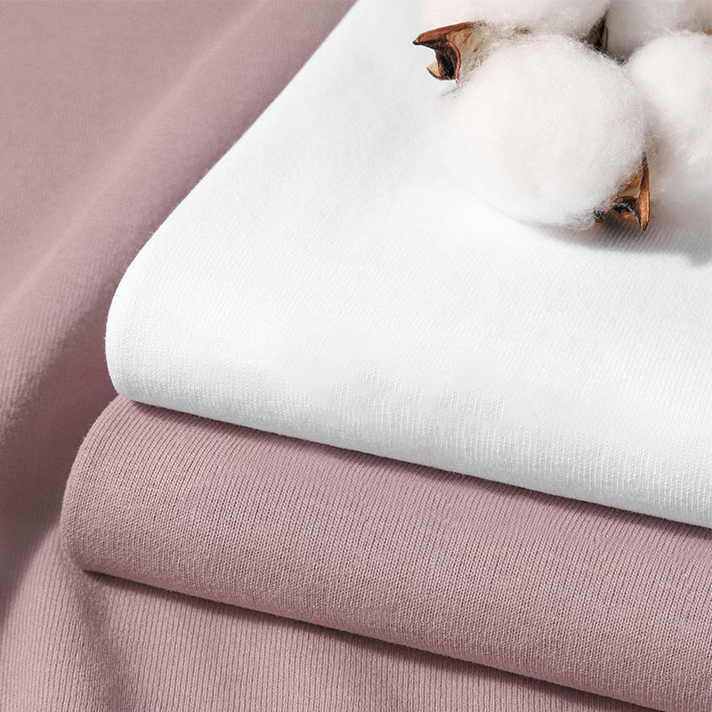 Sheet Set Cotton Solid Color Ultra Soft Breathable Wrinkle Resistant Bed Sheet Set