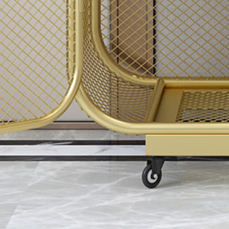 Bedroom Metal Wardrobe Industrial Style Rectangular Wardrobe Closet