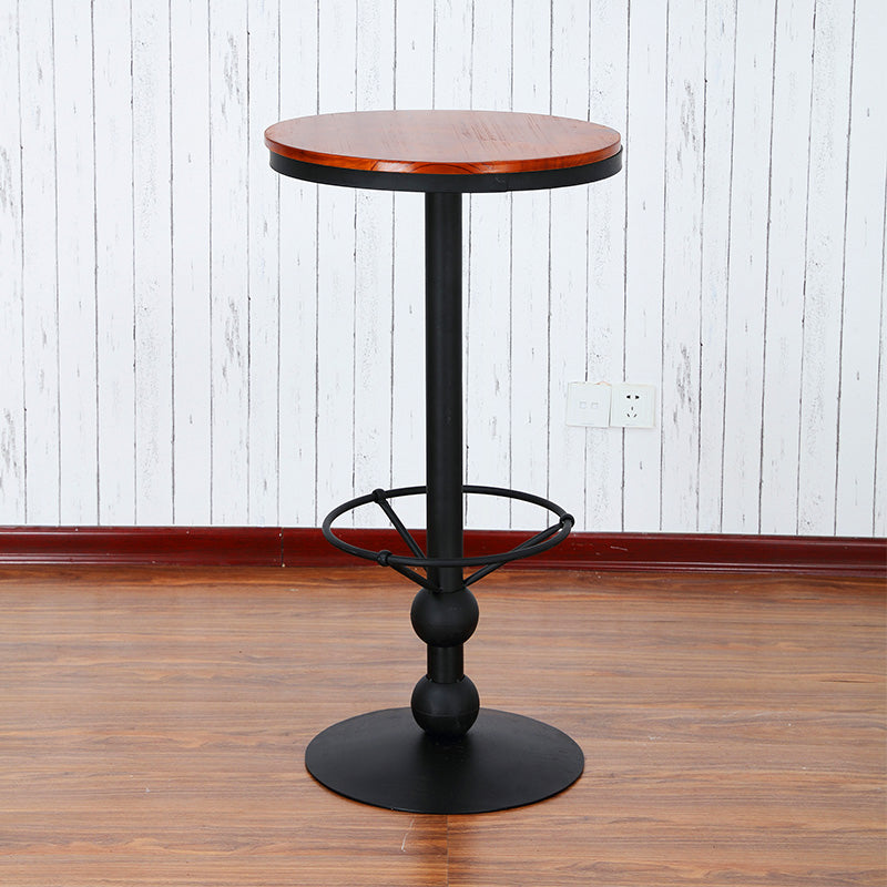 Industrial Style Home Furniture 1/3 Pcs Wood Round Table Set