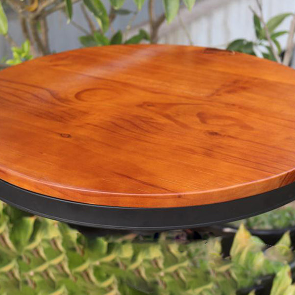 Industrial Style Home Furniture 1/3 Pcs Wood Round Table Set