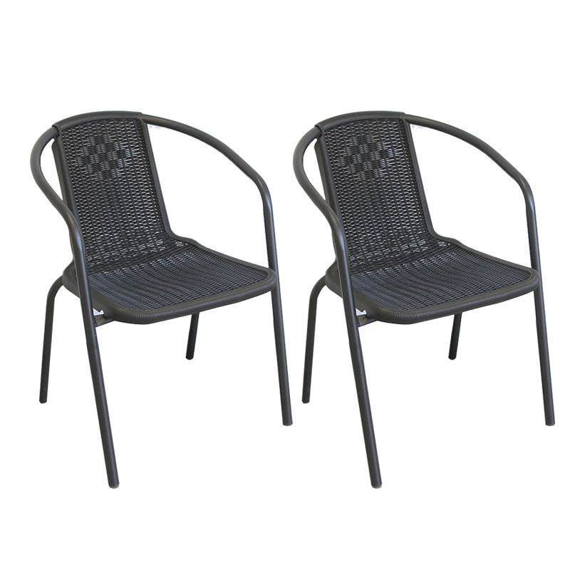 Contemporary Dining Arm Chair Indoor Metal Legs Dining Chair