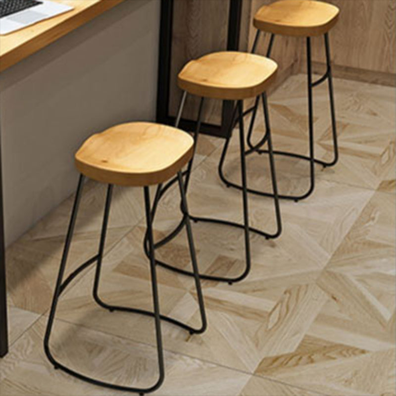 Modern 1/2/4/7 Pcs Bar Table Set Wood Rectangular Bar Set in Natural