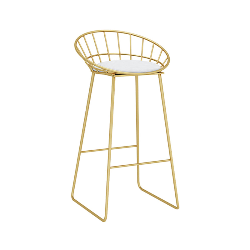 Glam Rectangle Bar Table Set 1/5 Pcs Metal Frame Bar Table with Upholstered Stools