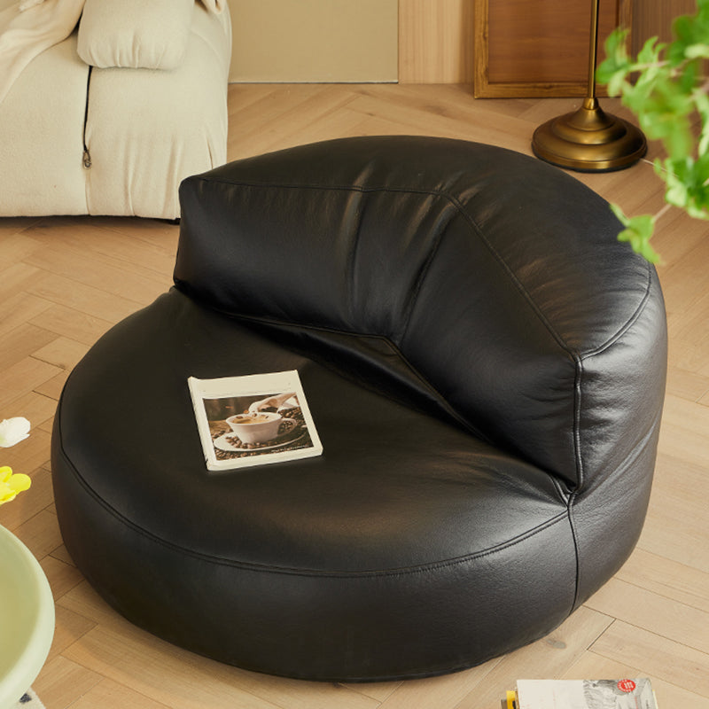 Contemporary Armless Single Sofa Chair Solid Color Accent Chair