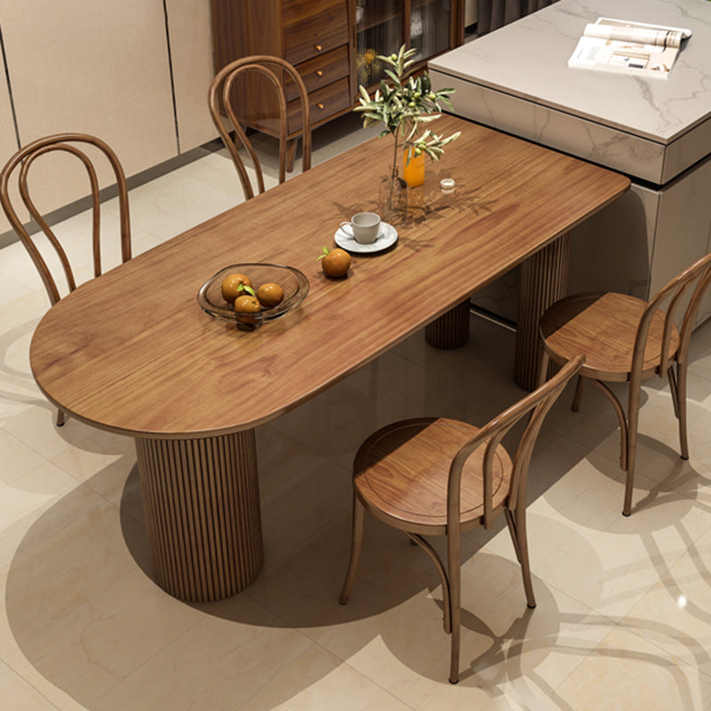 Solid Wood Furniture of 1/3/5 Standard Height Dining Furniture