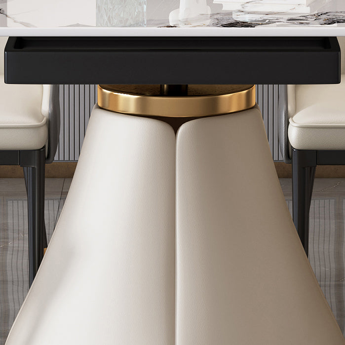 Contemporary Dining Room Table and Chair Set 1/7 Pieces Dining Table Set