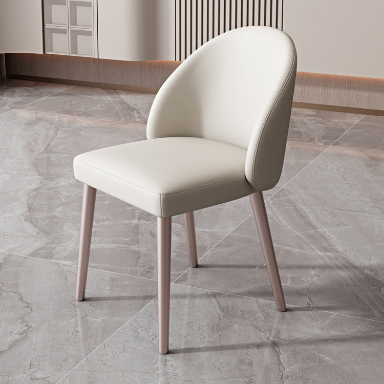 Modern Metal Chair Parsons Kitchen Dining Side Chair for Dinning Room