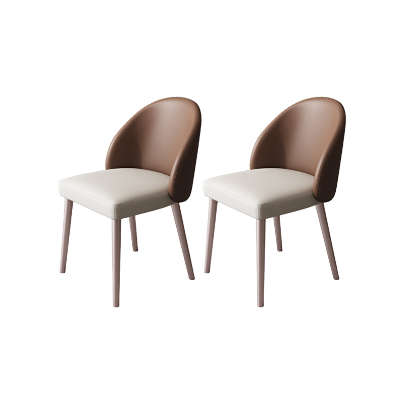 Modern Metal Chair Parsons Kitchen Dining Side Chair for Dinning Room