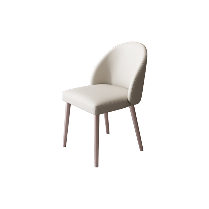 Modern Metal Chair Parsons Kitchen Dining Side Chair for Dinning Room