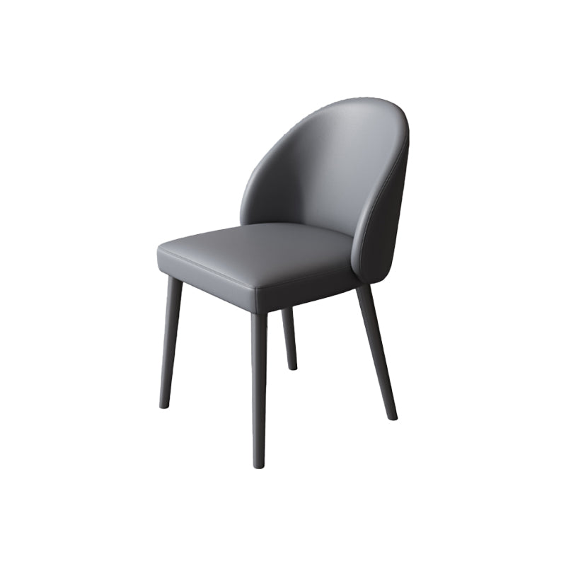 Modern Metal Chair Parsons Kitchen Dining Side Chair for Dinning Room