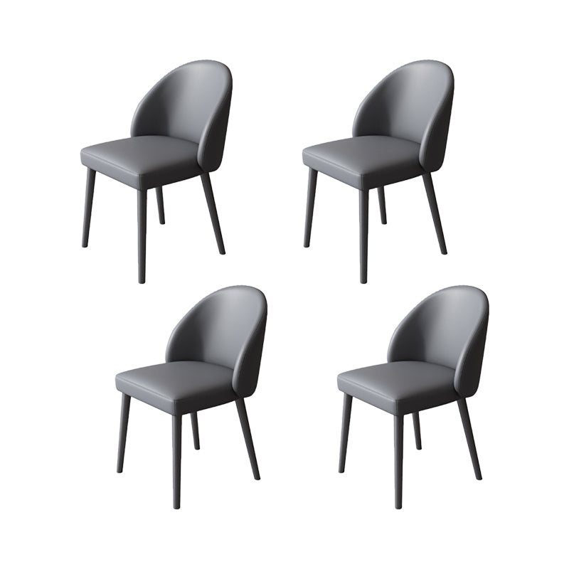 Modern Metal Chair Parsons Kitchen Dining Side Chair for Dinning Room
