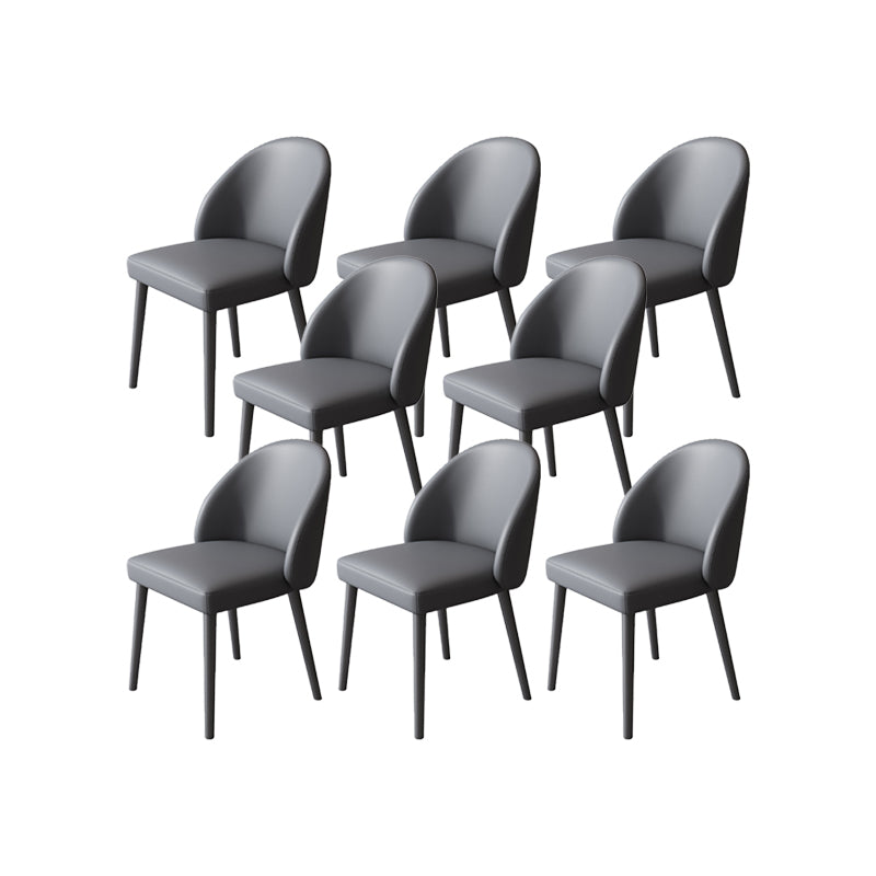 Modern Metal Chair Parsons Kitchen Dining Side Chair for Dinning Room