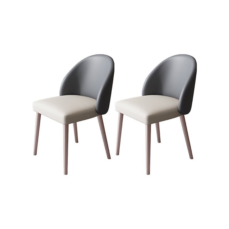 Modern Metal Chair Parsons Kitchen Dining Side Chair for Dinning Room