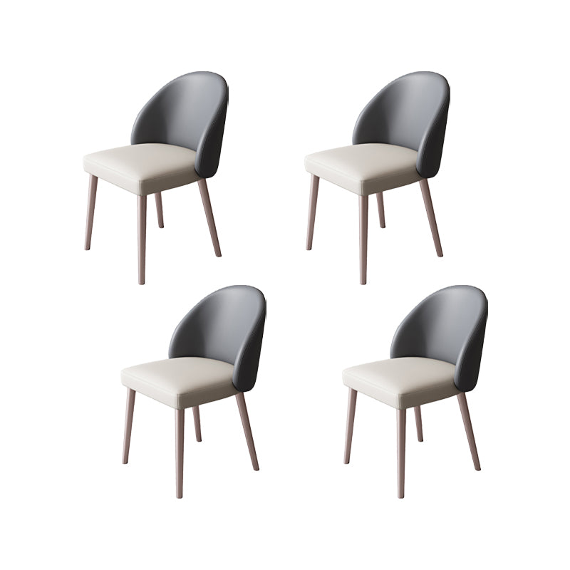 Modern Metal Chair Parsons Kitchen Dining Side Chair for Dinning Room