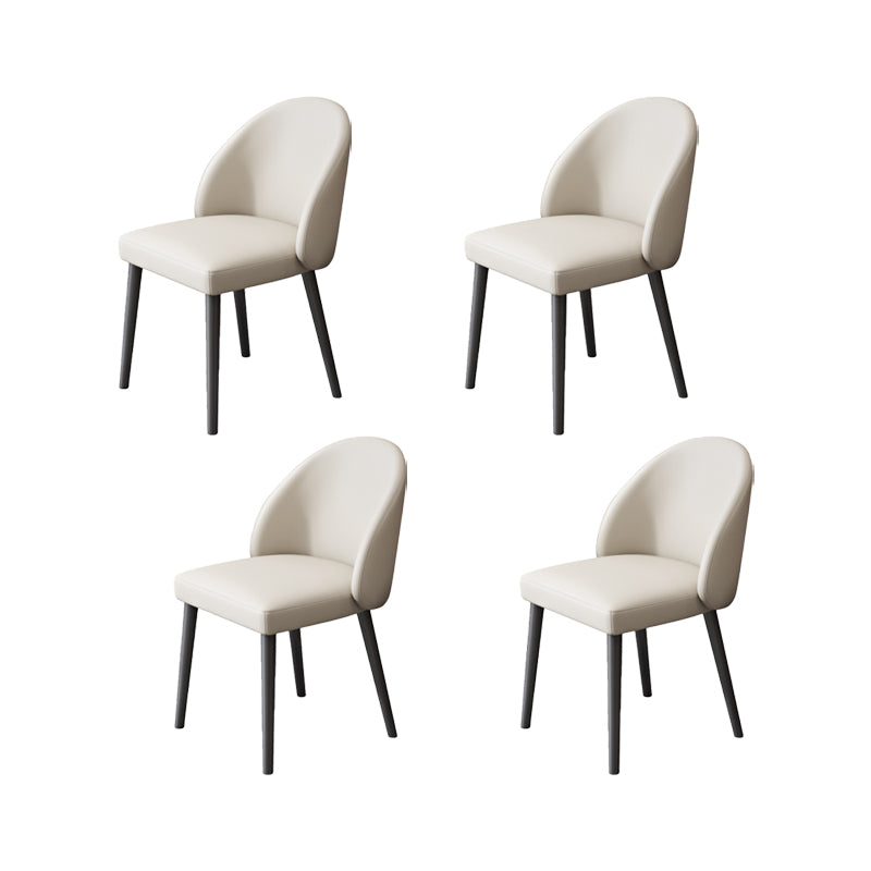 Modern Metal Chair Parsons Kitchen Dining Side Chair for Dinning Room