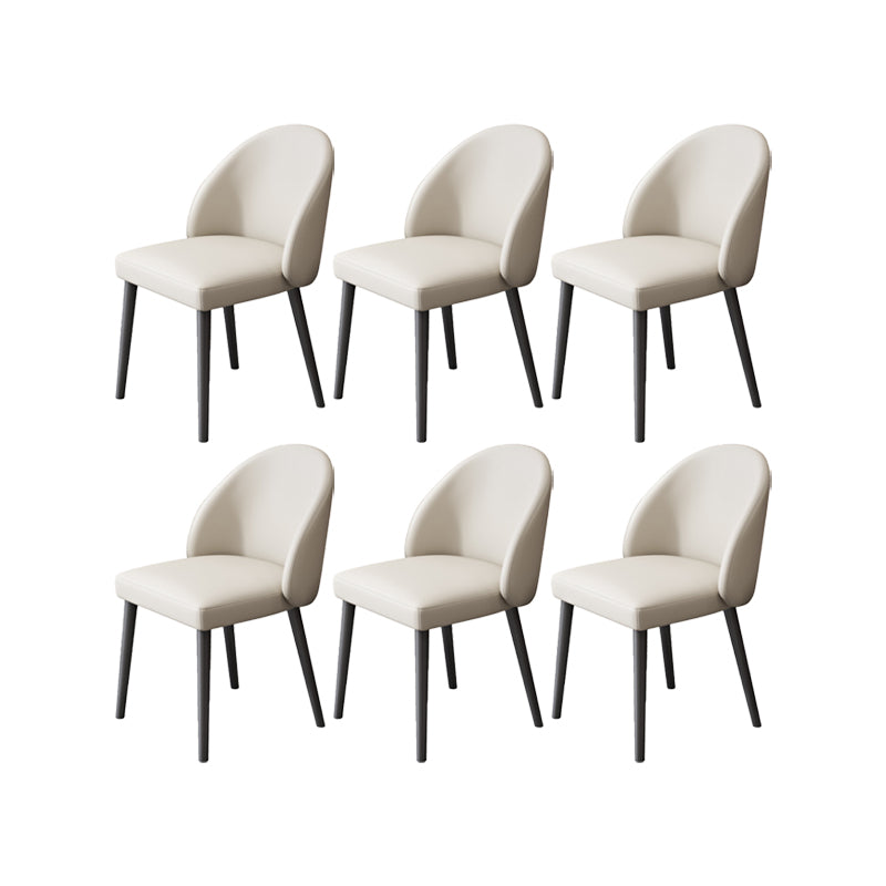 Modern Metal Chair Parsons Kitchen Dining Side Chair for Dinning Room