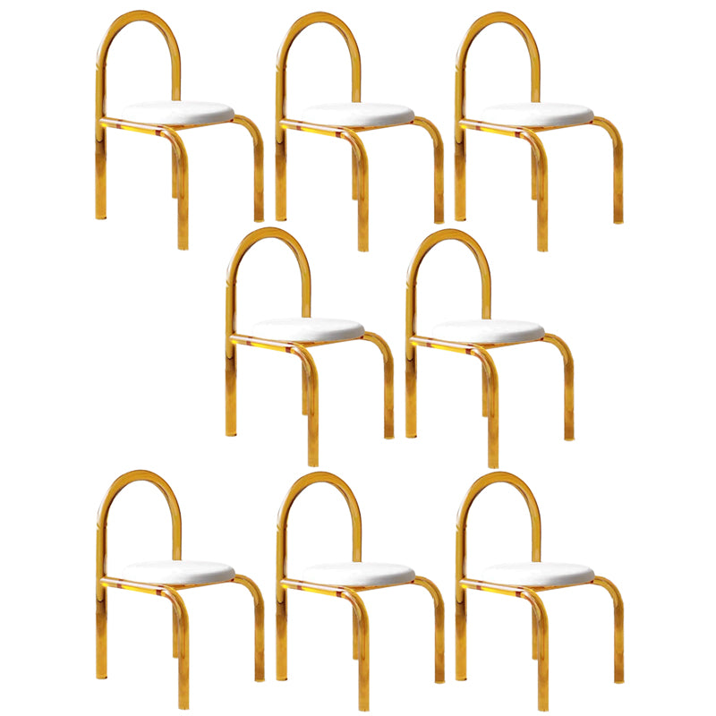 Modern Simple Side Chair Plastic Frame Side Dining Chair for Home Use