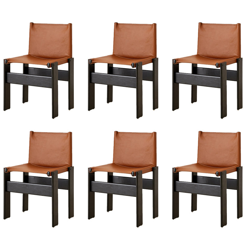 Modern Simple Side Chair Solid Wood Side Dining Chair for Bedroom