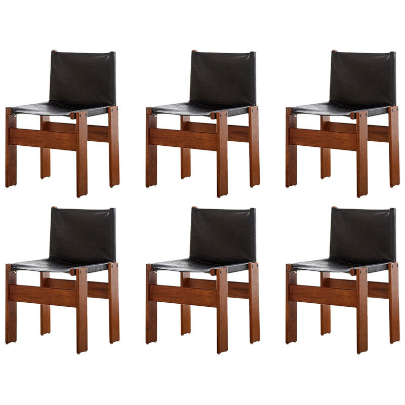 Modern Simple Side Chair Solid Wood Side Dining Chair for Bedroom