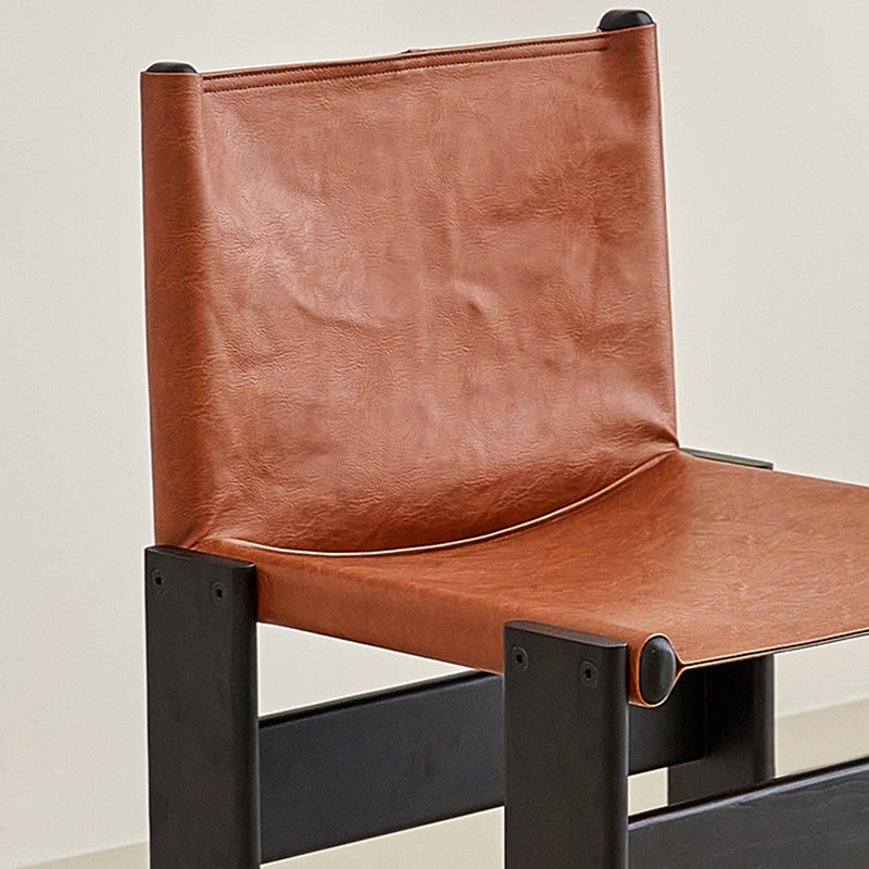 Modern Simple Side Chair Solid Wood Side Dining Chair for Bedroom