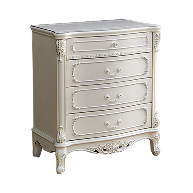 Traditional Dresser Solid Wood Storage Chest Dresser with 4/5/6 Drawers