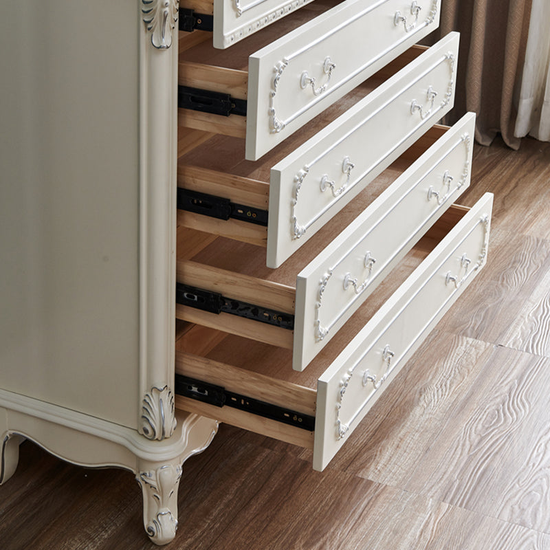 Traditional Dresser Solid Wood Storage Chest Dresser with 4/5/6 Drawers