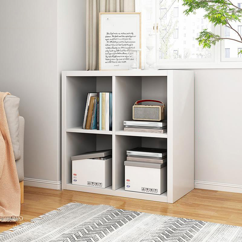 Standard Contemporary Bookcase Engineered Wood Closed Back Bookshelf
