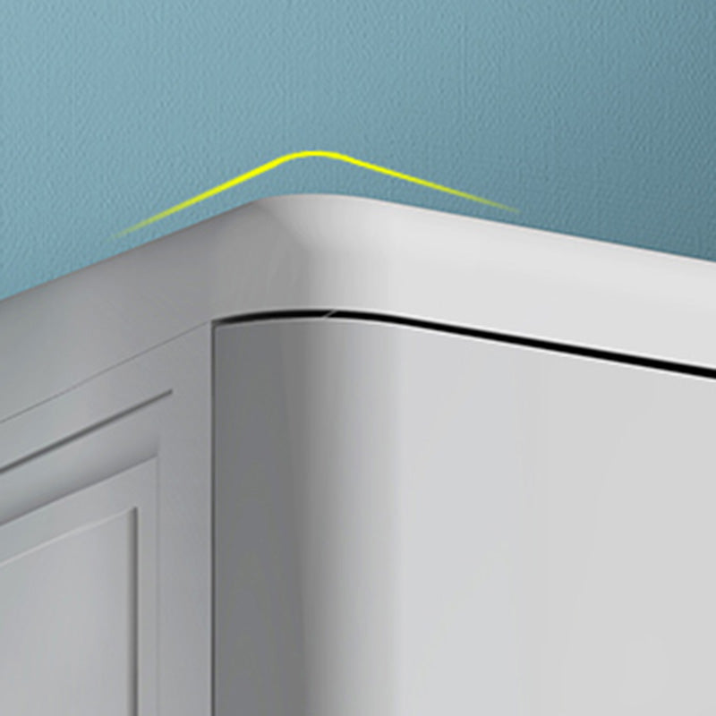 Rectangular Plastic Wardrobe Teen Style Bedroom Storage Cabinet