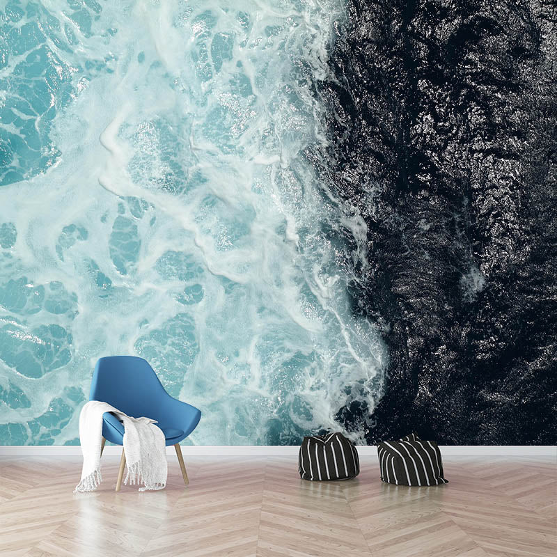 Wall Mural Photography Bedroom Coastal Sea Print Non-Pasted Environmental