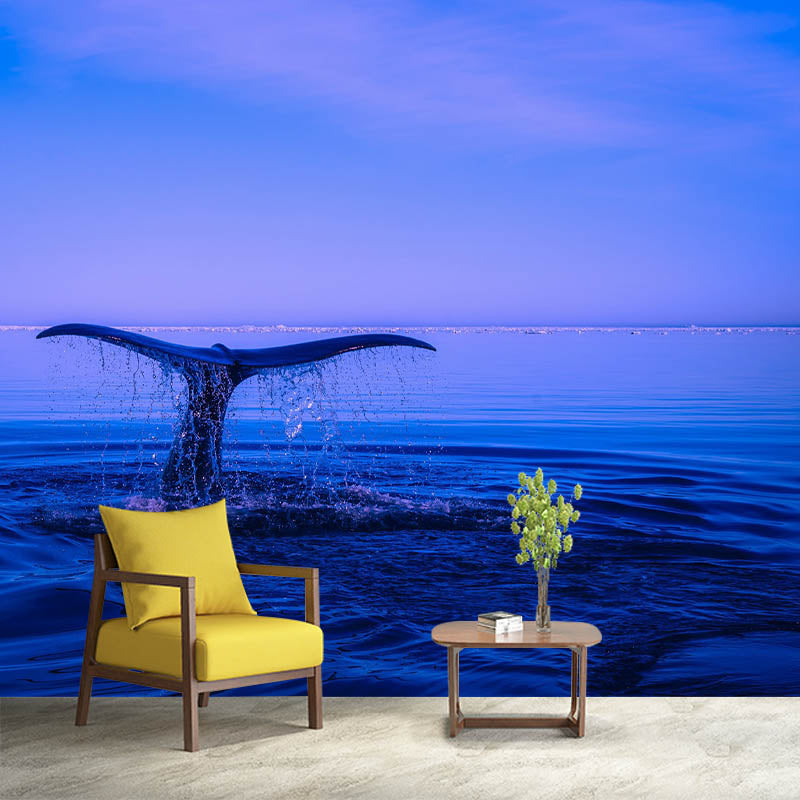 Wall Mural Photography Bedroom Coastal Sea Print Non-Pasted Environmental