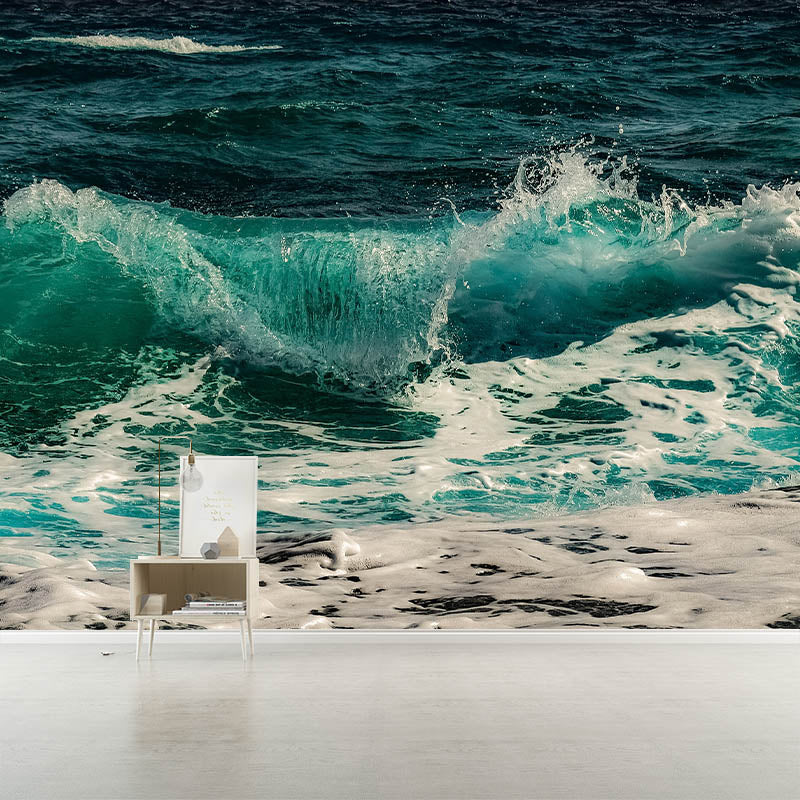 See Pattern Moisture Resistant Wall Mural Decorative Living Room Decorative