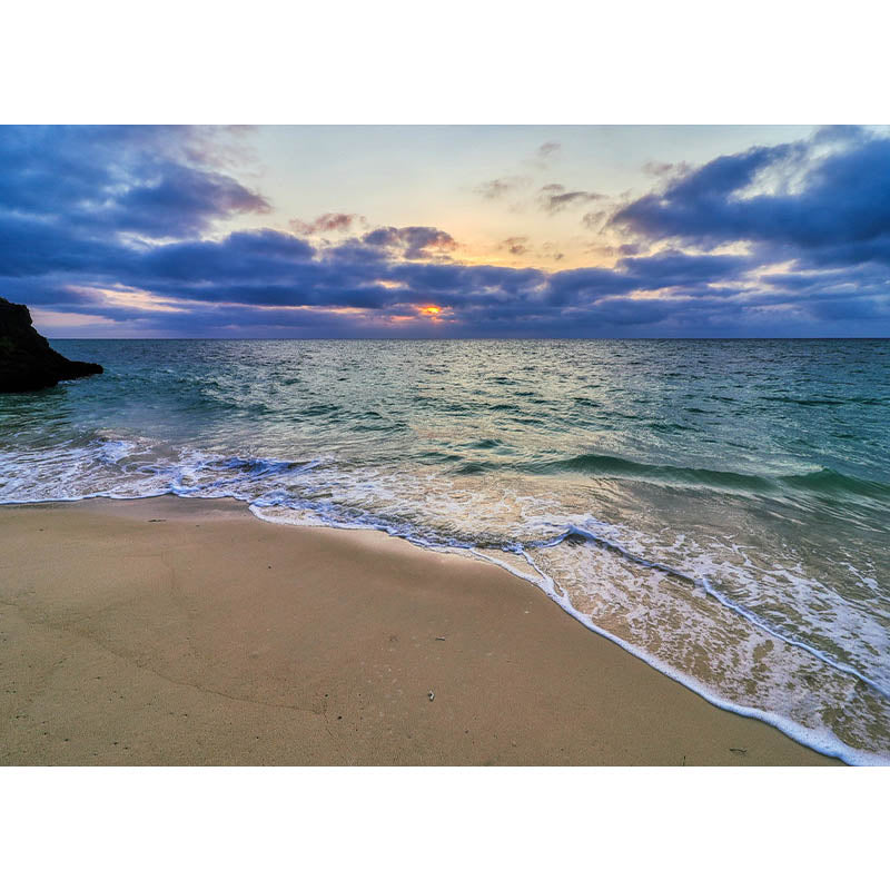 Photography Bedroom Environmental Wallpaper Sea Print Peel and Stick