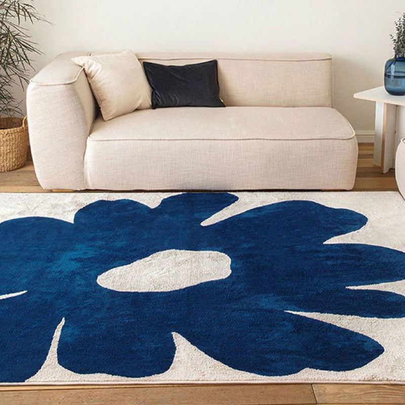 Nordic Area Rug Simple Rug Polyester Non-Slip Area Rug for Home Decoration