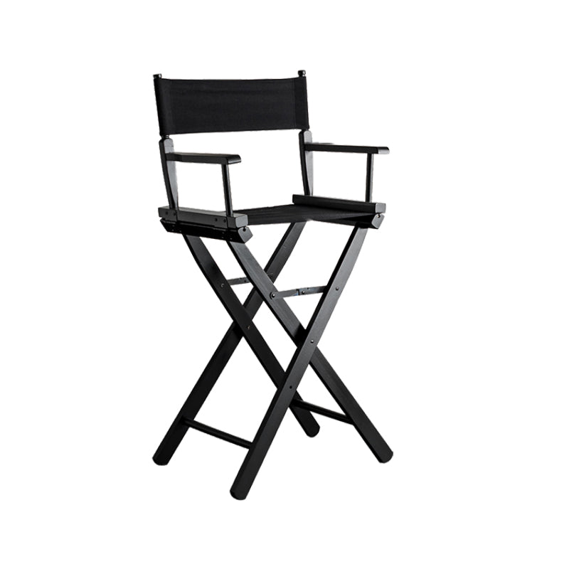Matte Finish Solid Wood Bar Stools Contemporary Indoor Stools