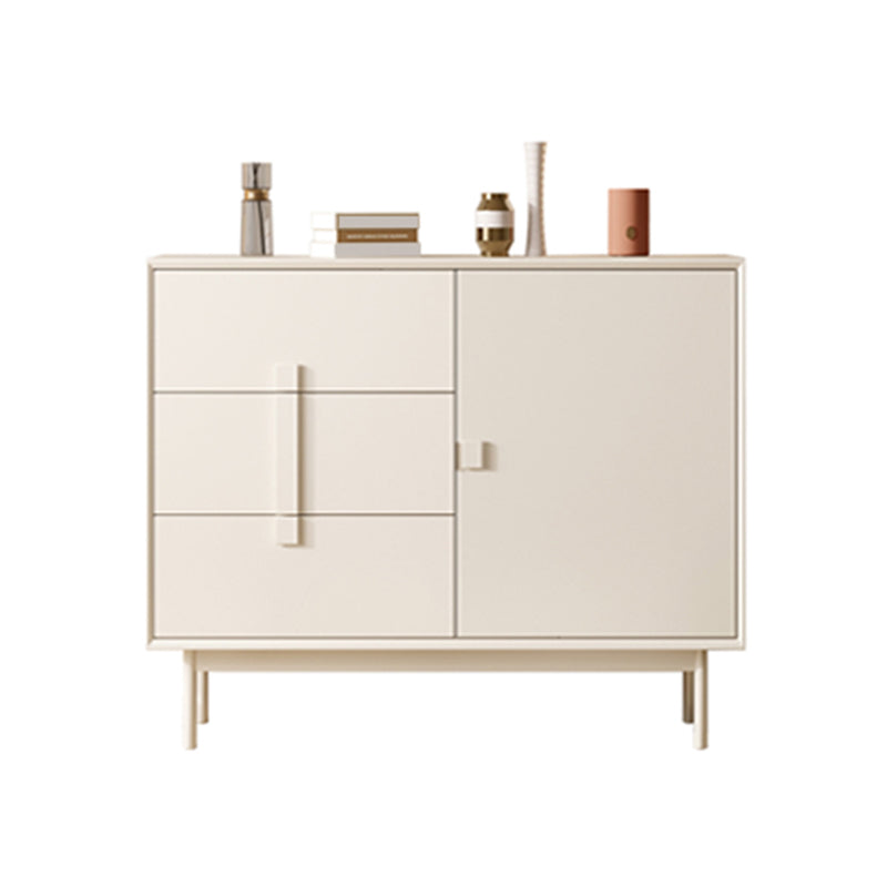 Contemporary Sideboard Cabinet Birch Sideboard Table with Doors for Living Room