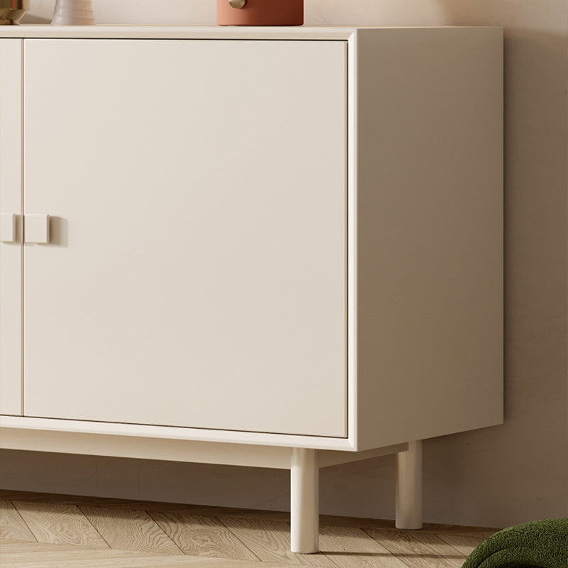 Contemporary Sideboard Cabinet Birch Sideboard Table with Doors for Living Room