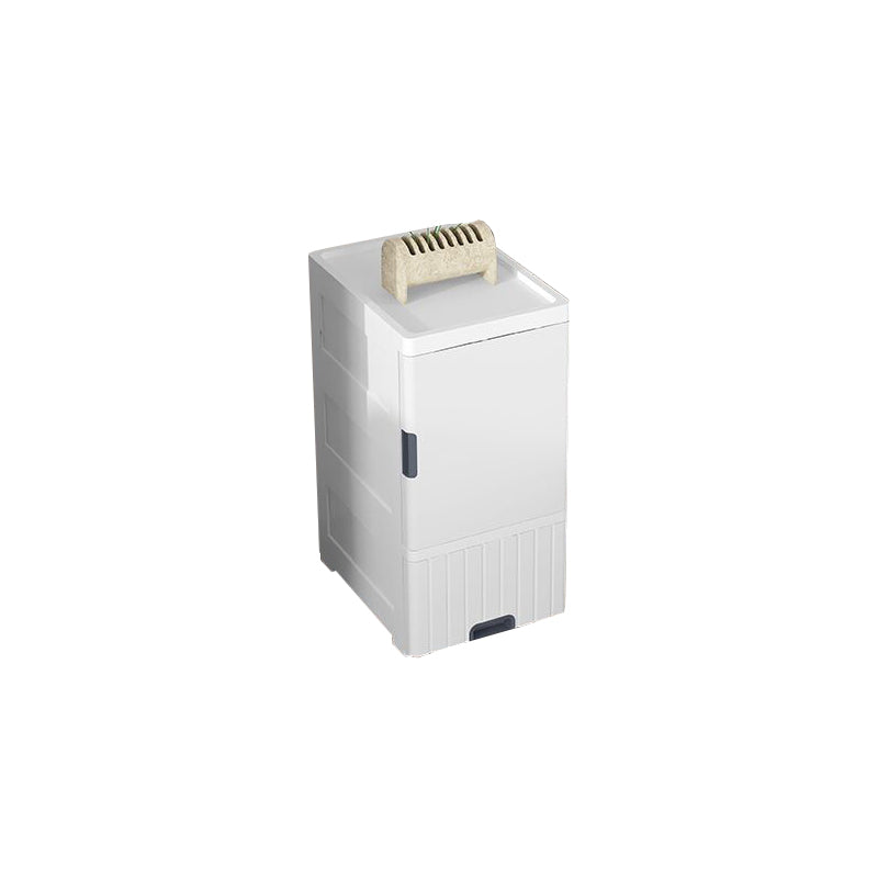 Scandinavian Kids Dresser Plastic Vertical Dresser Set for Kids