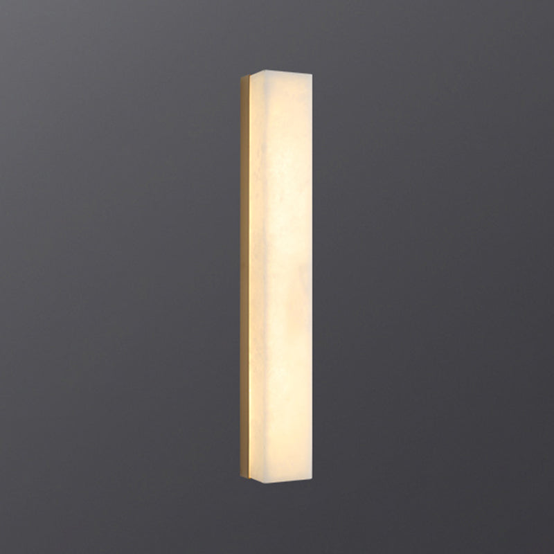 Modernism Wall Sconce Marble Shade Wall Light Fixture for Living Room