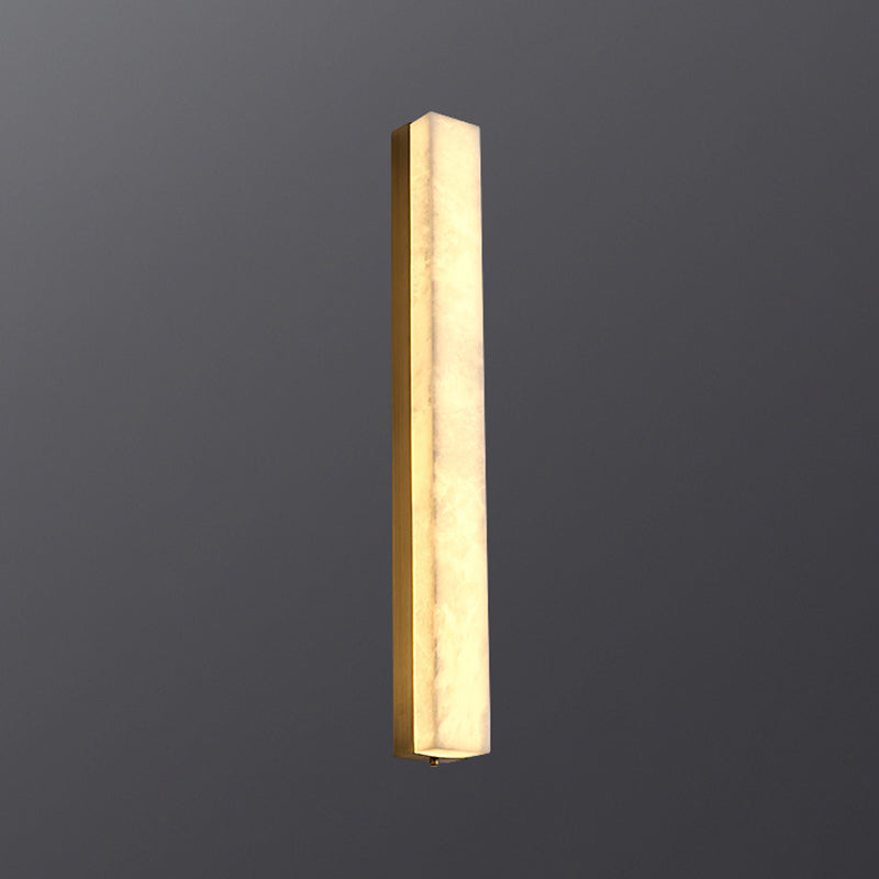 Modernism Wall Sconce Marble Shade Wall Light Fixture for Living Room