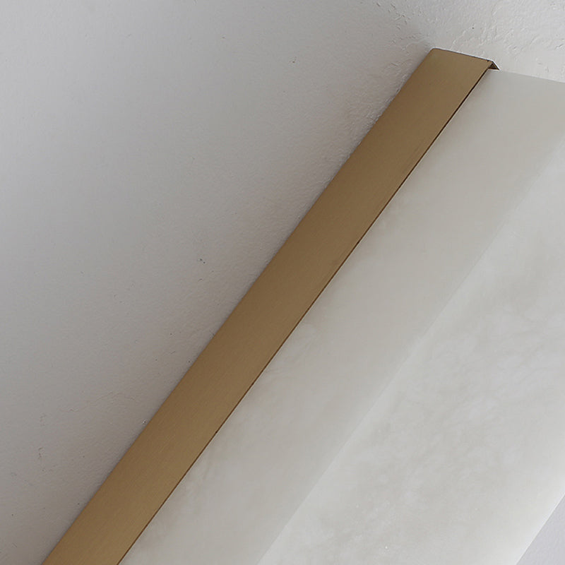 Modernism Wall Sconce Marble Shade Wall Light Fixture for Living Room