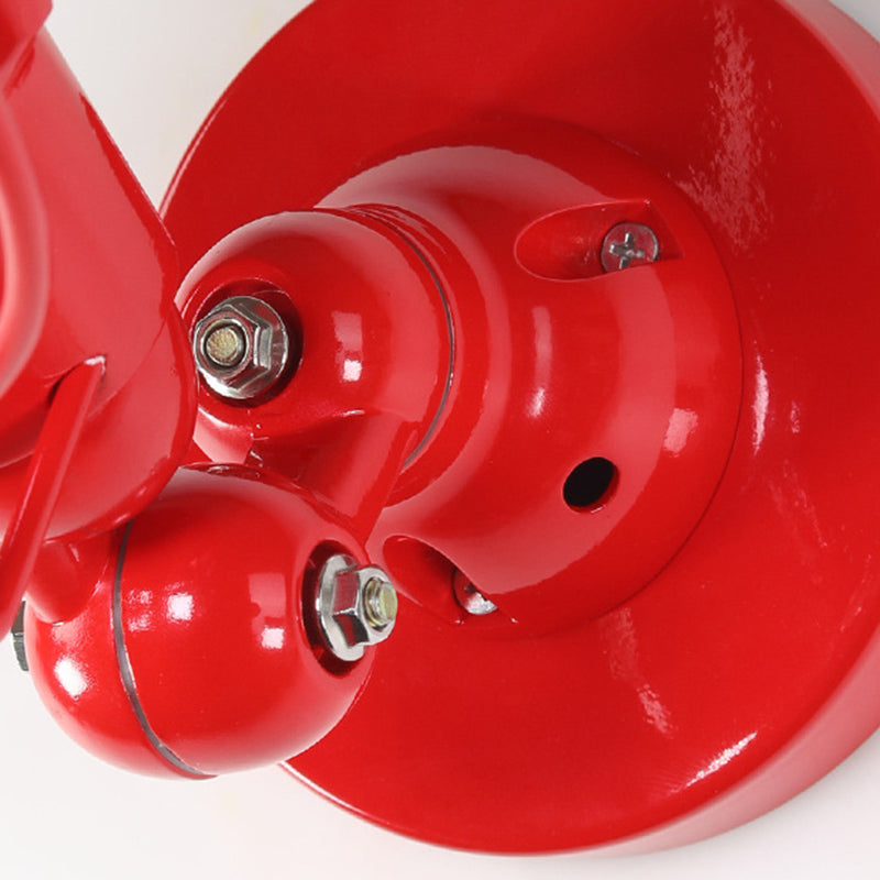 Modern Wall Sconce Dome Shape Wall Light with Metal Shade for Living Room